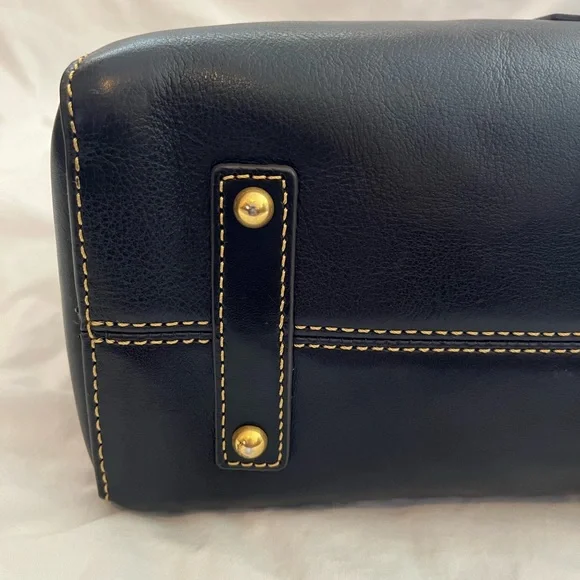 Dooney and Bourke Florentine Cameron satchel - Navy - Picture 5 of 11